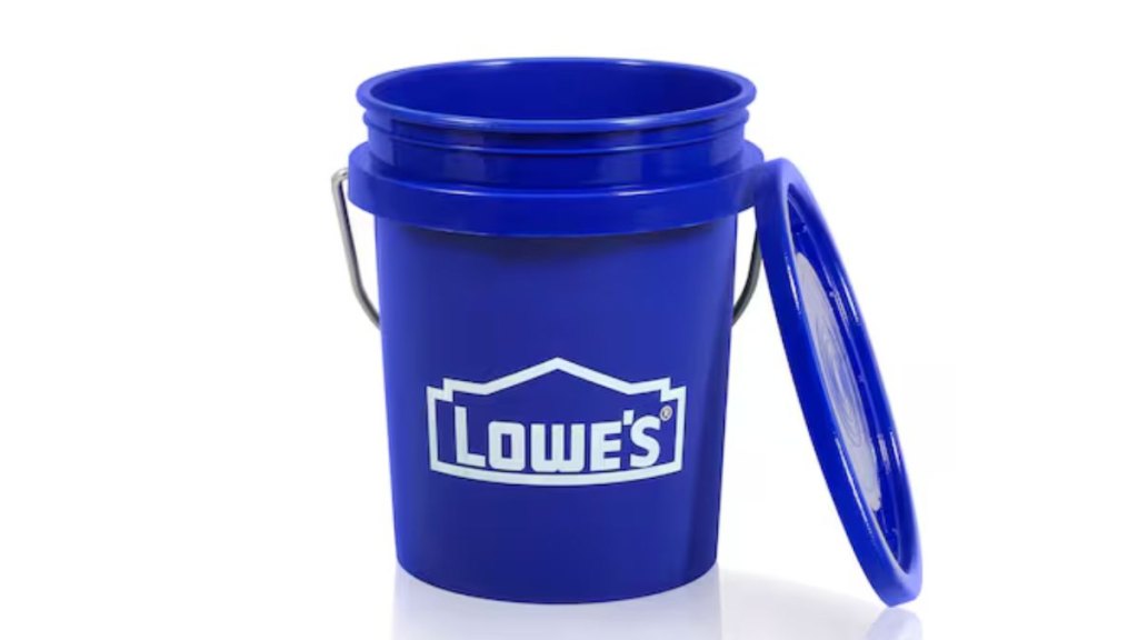 mini Lowes bucket