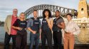 William McInnes as Forensic Pathologist Dr. Roy Penrose, Tuuli Narkle as AFP Liaison Officer Constable Evie Cooper, Todd Lasance as AFP Liaison Officer Sergeant Jim 'JD' Dempsey, Olivia Swann as NCIS Special Agent Captain Michelle Mackey, Sean Sagar as Special Agent DeShawn Jackson, and Mavournee Hazel as Forensic Pathologist Bluebird 'Blue' Gleeson, NCIS: Sydney, 2025