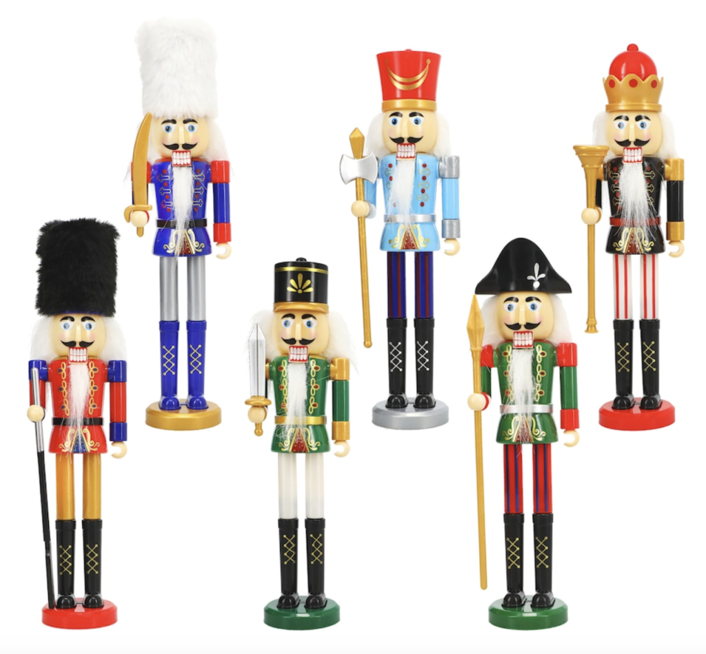 Colorful Nutcrackers