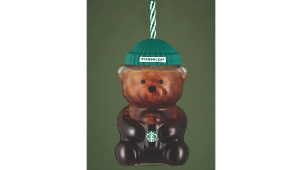 starbucks teddy bear cup