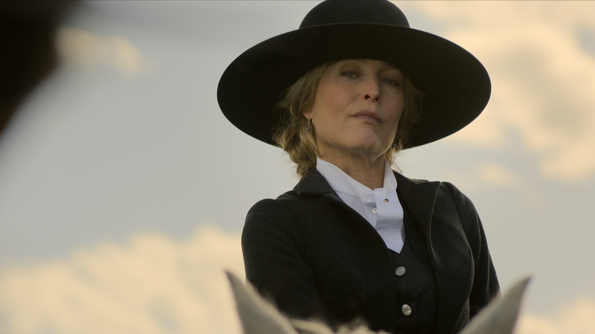 Gillian Anderson as Constance Van Ness in The Abandons, 2025