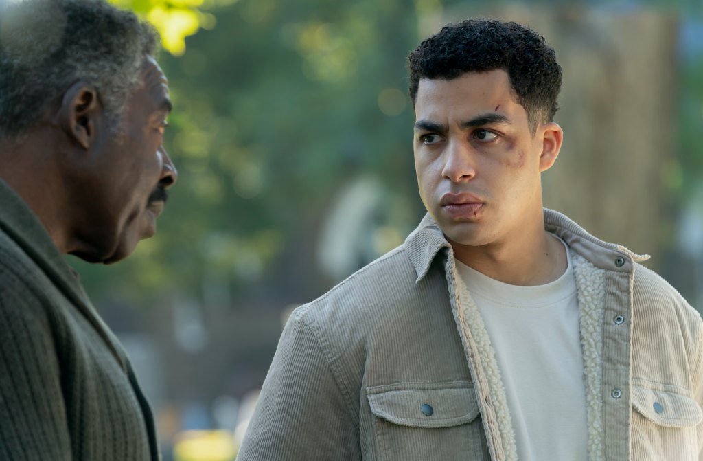 Marcus Scribner as Jonah Silver in 'Boston Blue'