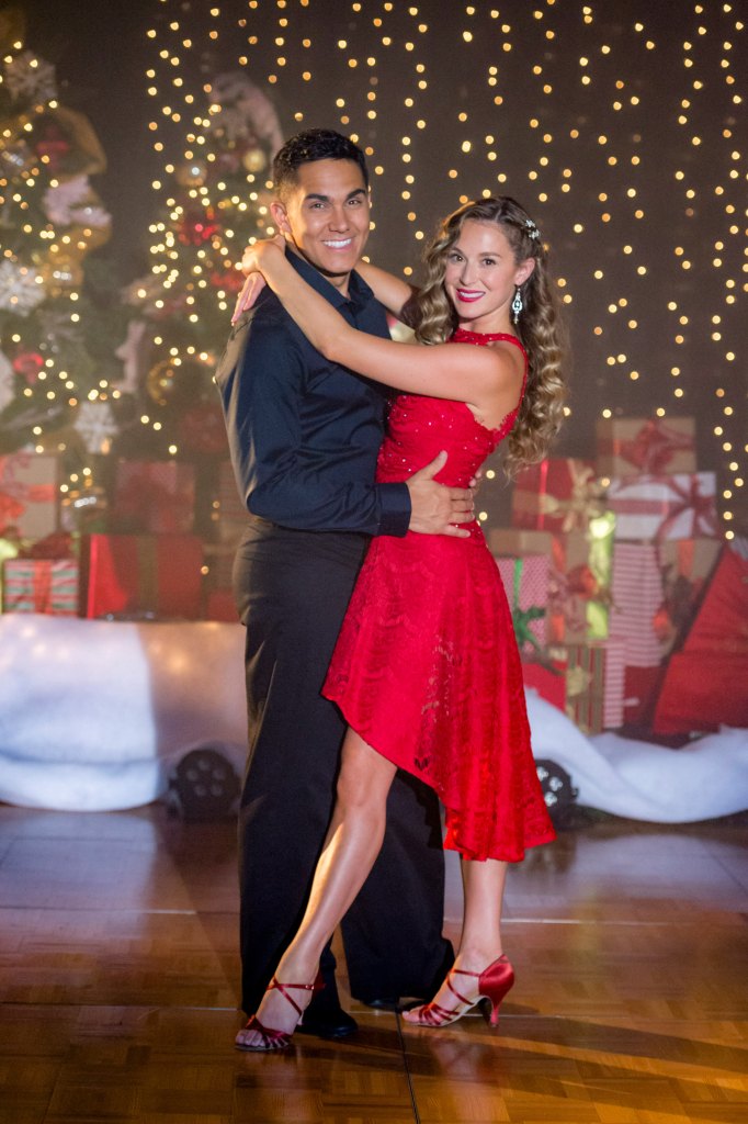 Alexa and Carlos PenaVega in Hallmark's Enchanted Christmas (2017)