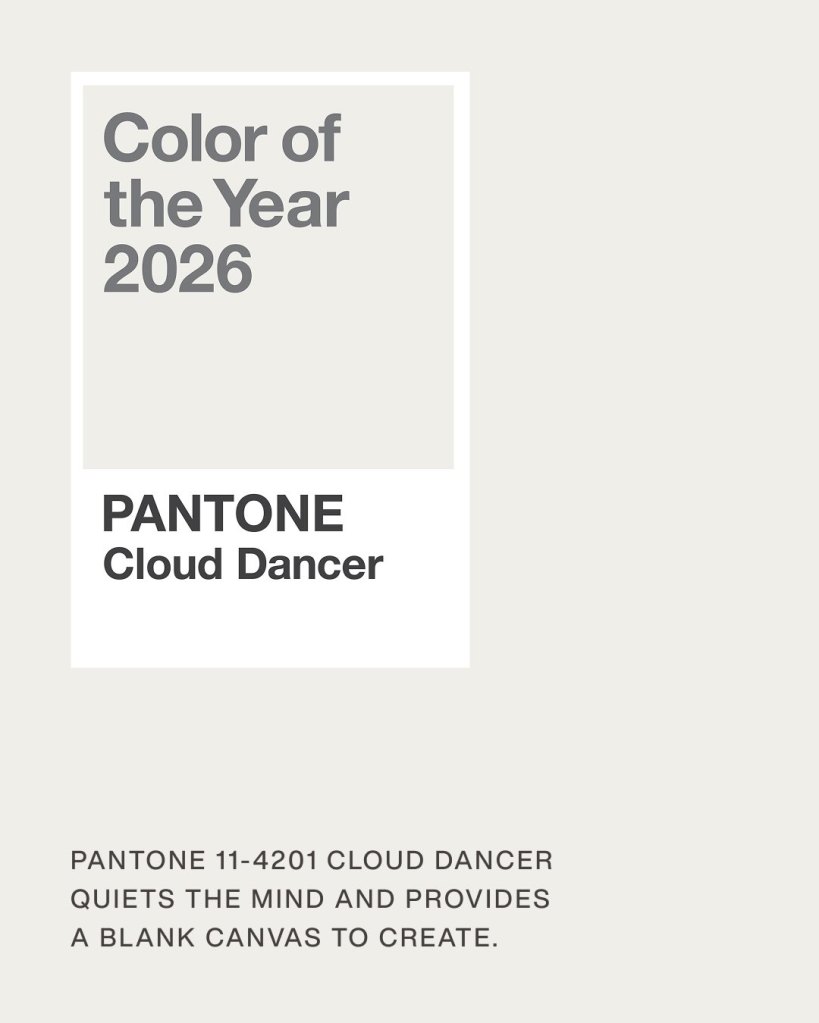 Cloud Dancer white