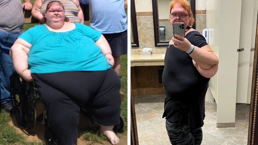 Tammy Slaton in 2021 and 2023