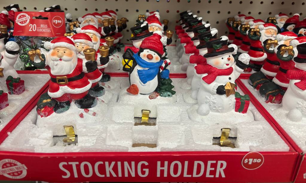 Dollar Tree Christmas Stocking Holders