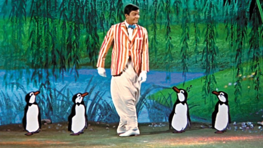 Dick Van Dyke in 'Mary Poppins'