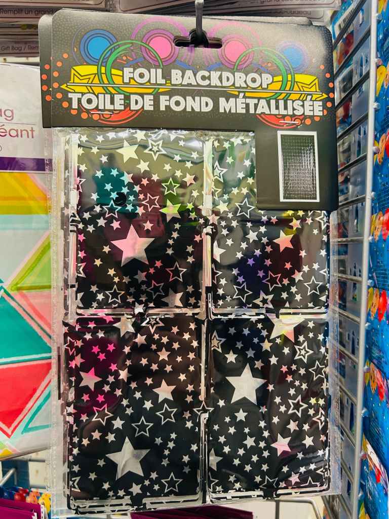 Starry backdrop