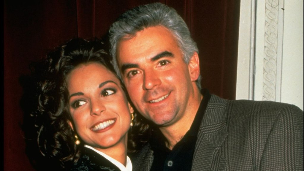 Eva LaRue and John O Hurley in 1993