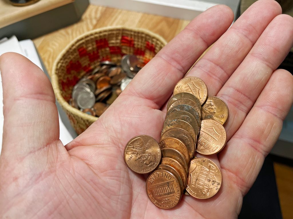 pennies