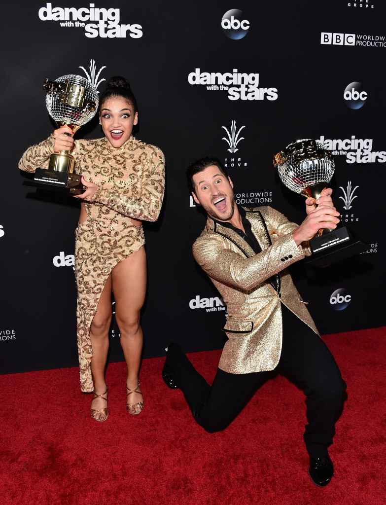 laurie hernandez and val Chmerkovskiy