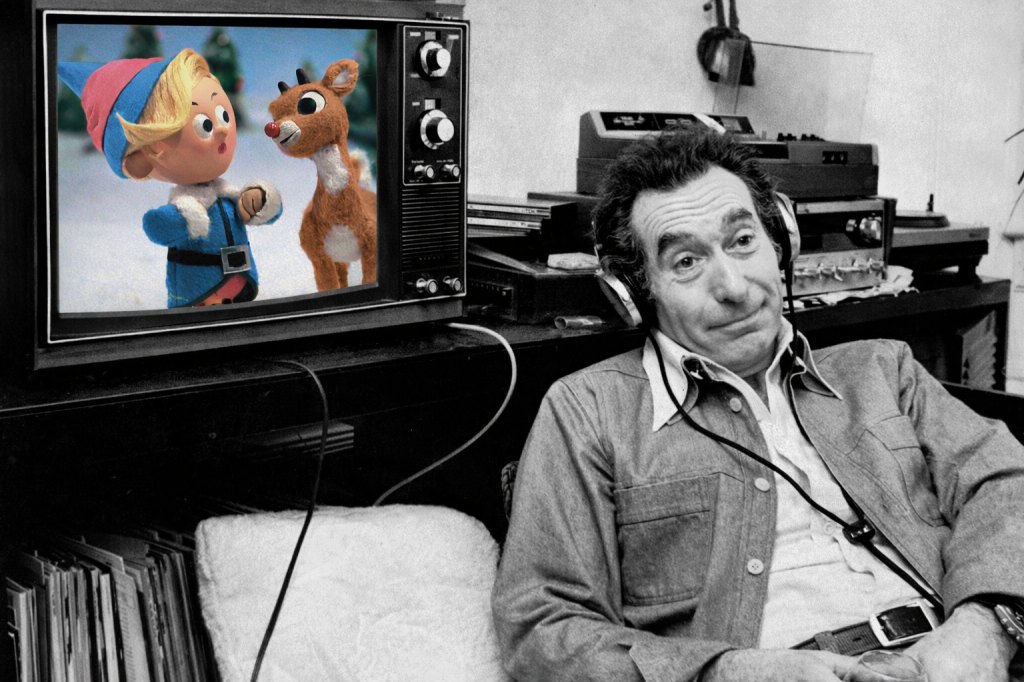 Hermey and his voice actor, Paul Soles