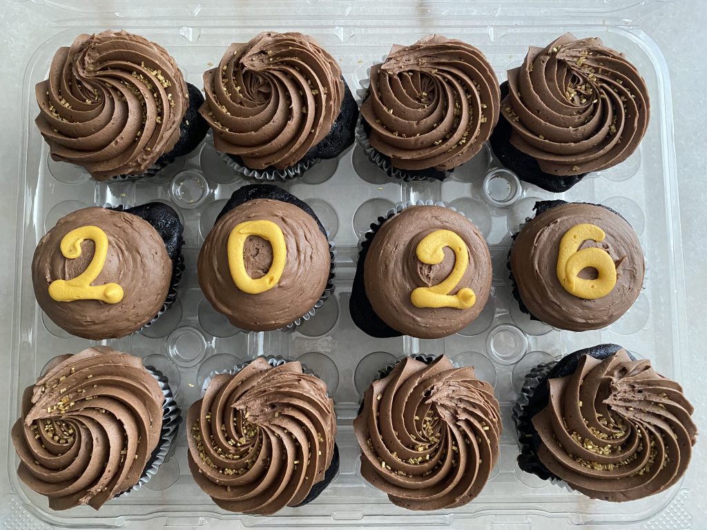 Costco's New Year's Eve Cupcakes