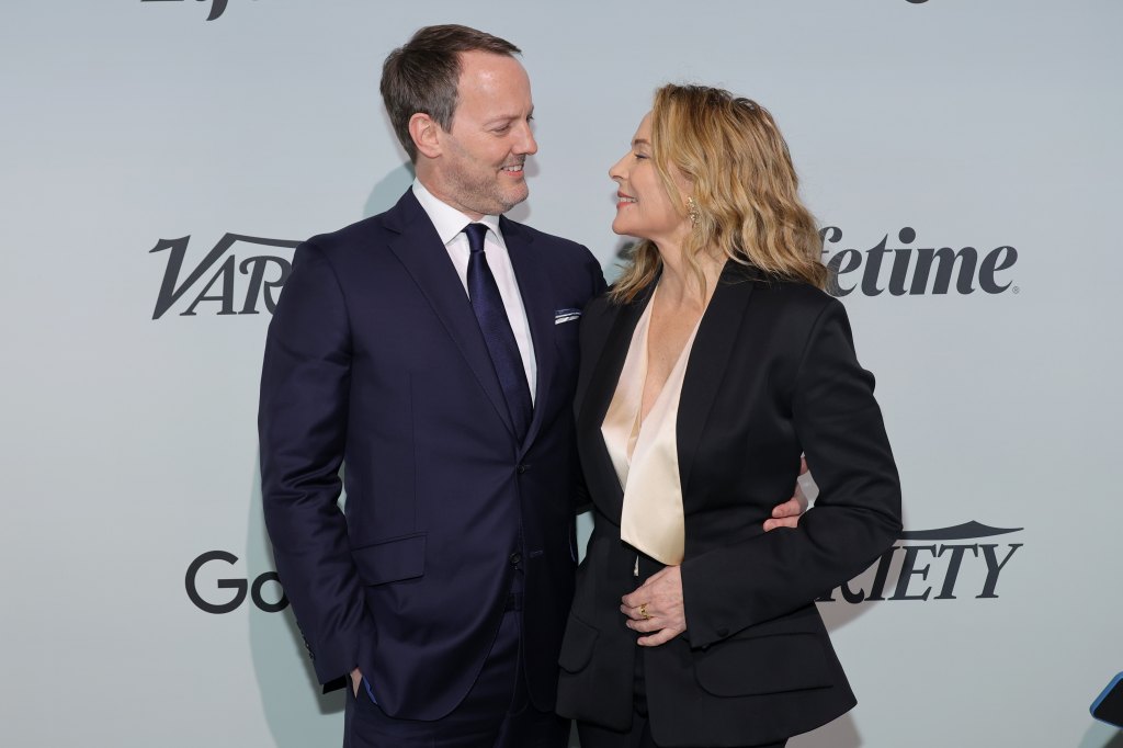Kim Cattrall and Russell Thomas in 2022