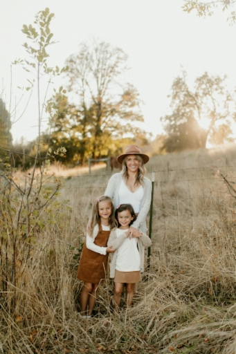 Leslie Morrison and family