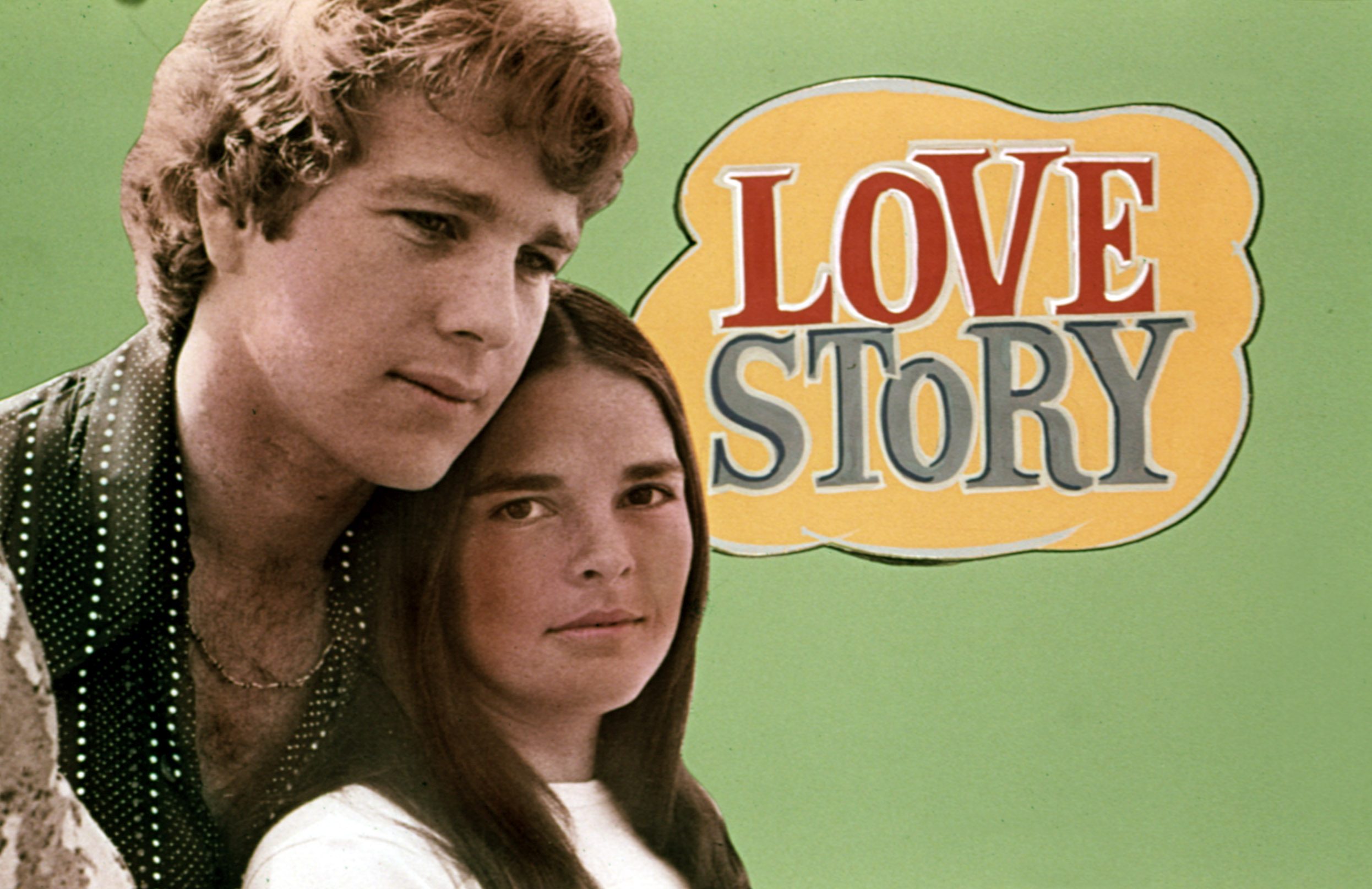 Ryan O'Neal and Ali MacGraw in Love Story
