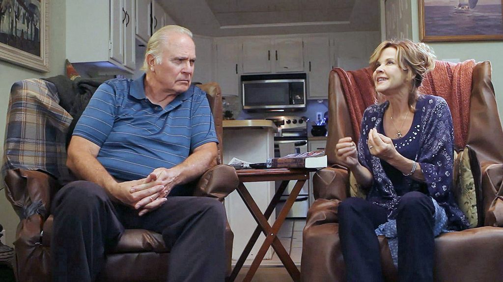 SURGE OF POWER: REVENGE OF THE SEQUEL, from left, Gil Gerard, Linda Blair, 2016. 