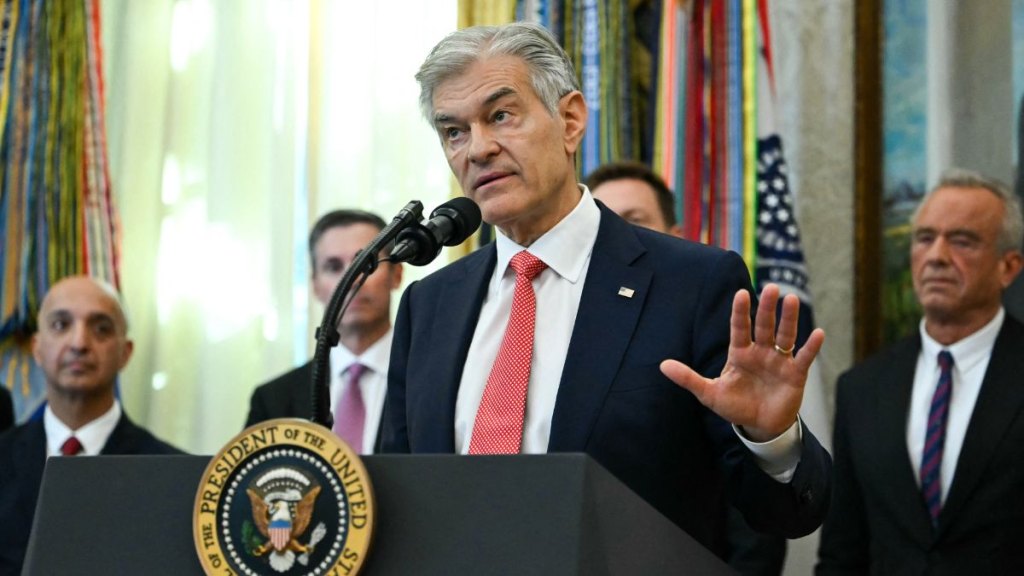 Mehmet Oz in 2025