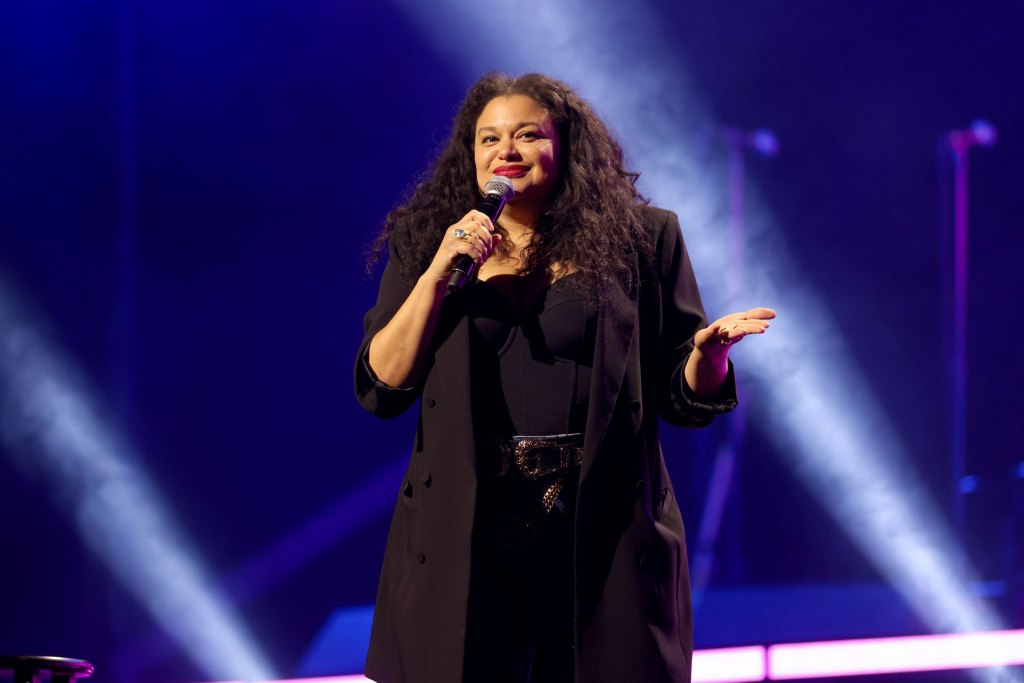 Michelle Buteau performs stand-up in 2025