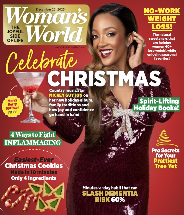 Mickey Guyton on the cover of Woman's World