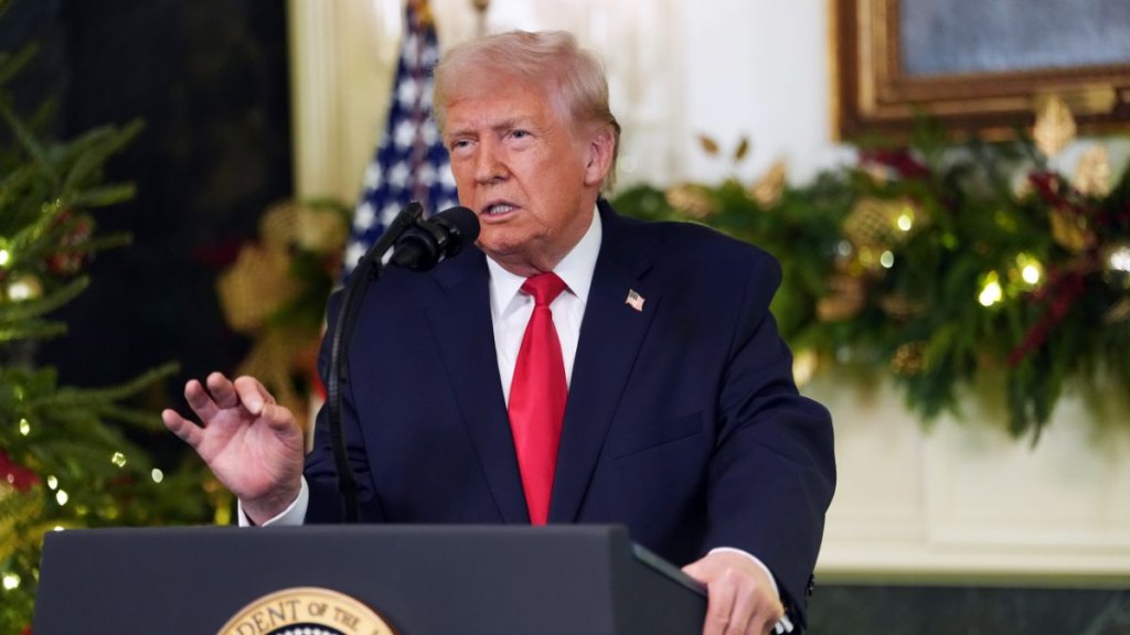 President Donald Trump in 2025