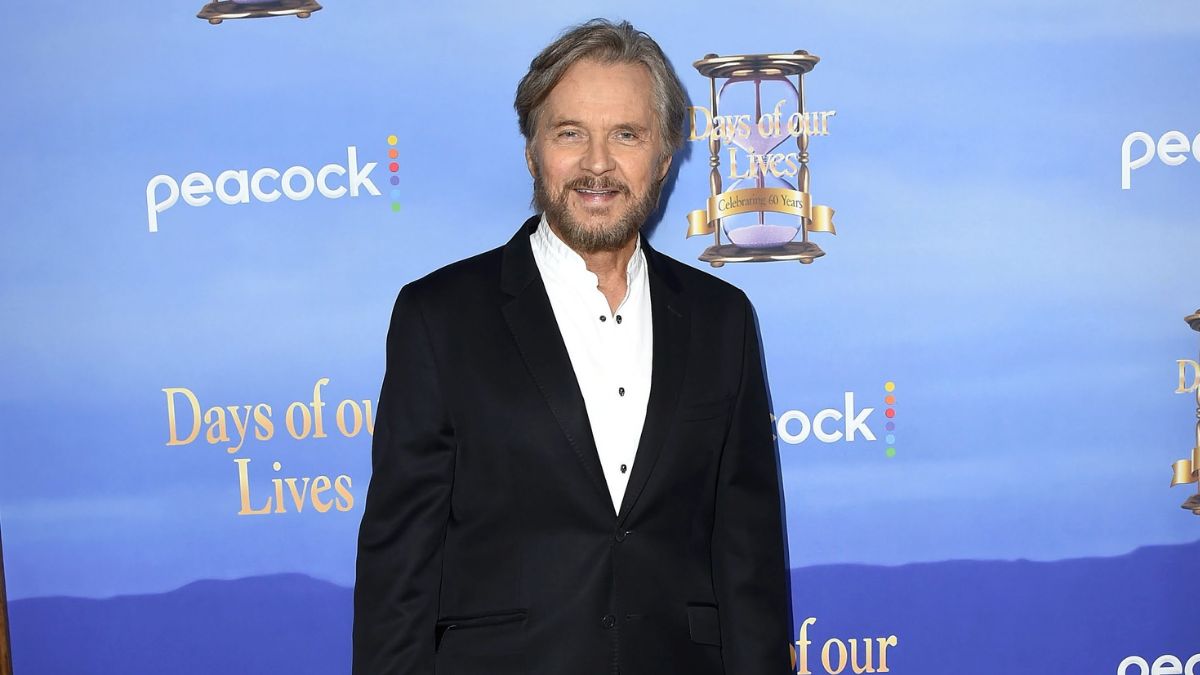Stephen Nichols on the carpet at Peacock's Days of our Lives 60th Anniversary Celebration