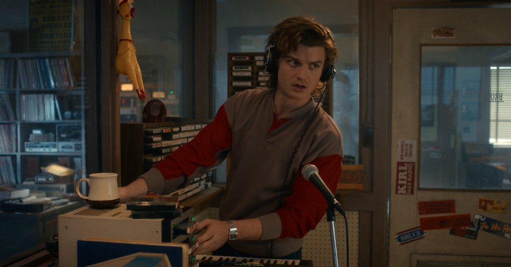 Joe Keery as Steve Harrington in Stranger Things: Season 5, 2025