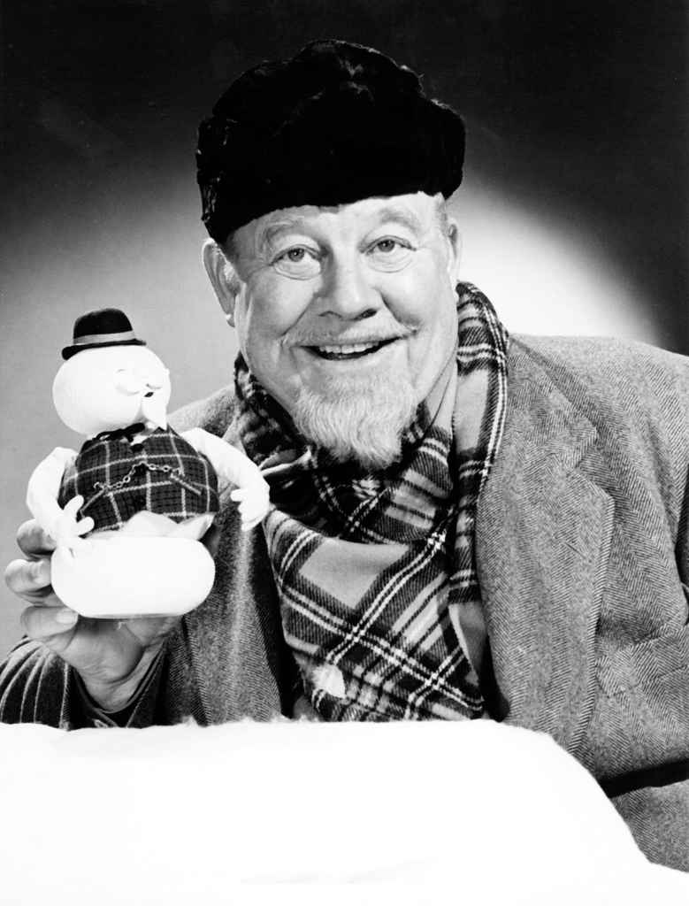 RUDOLPH, THE RED-NOSED REINDEER, with Burl Ives, as Sam the Snowman, 1964.
