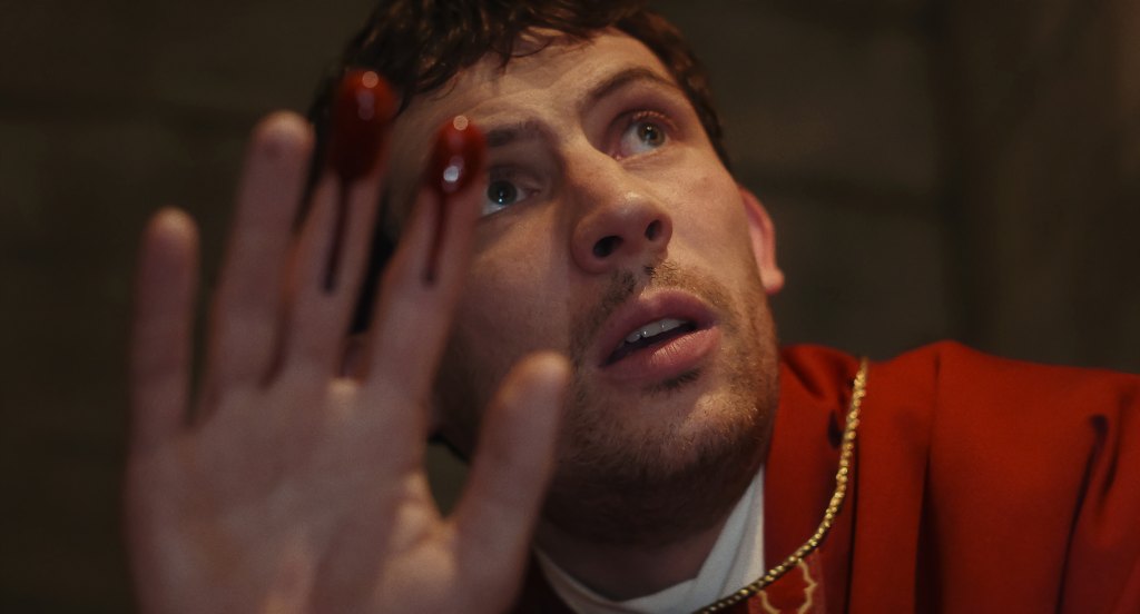 Josh O’Connor in Wake Up Dead Man: A Knives Out Mystery, 2025