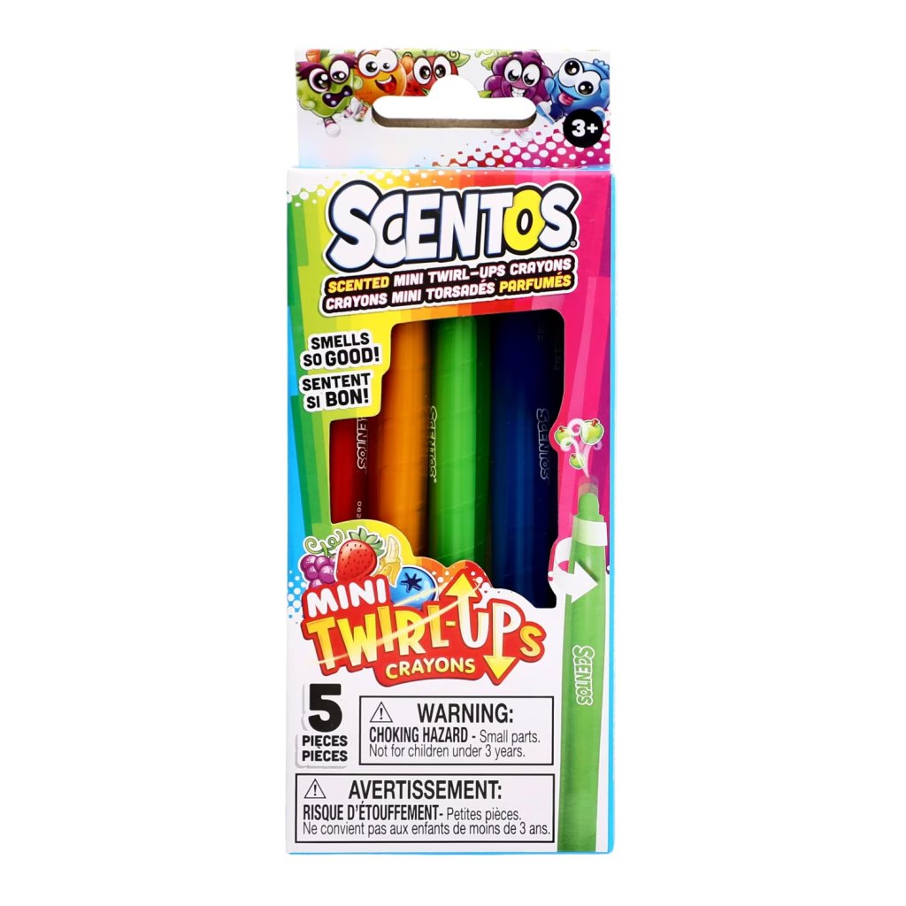 Scented crayons