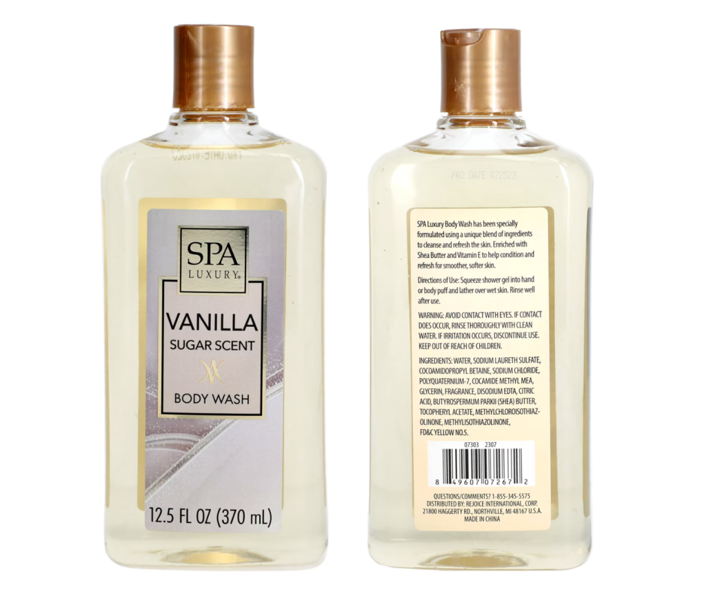Cloud Dancer white holiday gifts body wash