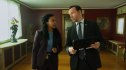 Sonequa Martin-Green as Lena Silver and Donnie Wahlberg as Danny Reagan in 'Boston Blue'