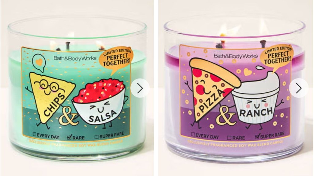 bath and body works candles