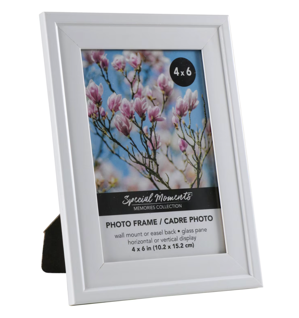 Cloud Dancer white holiday gifts photo frame