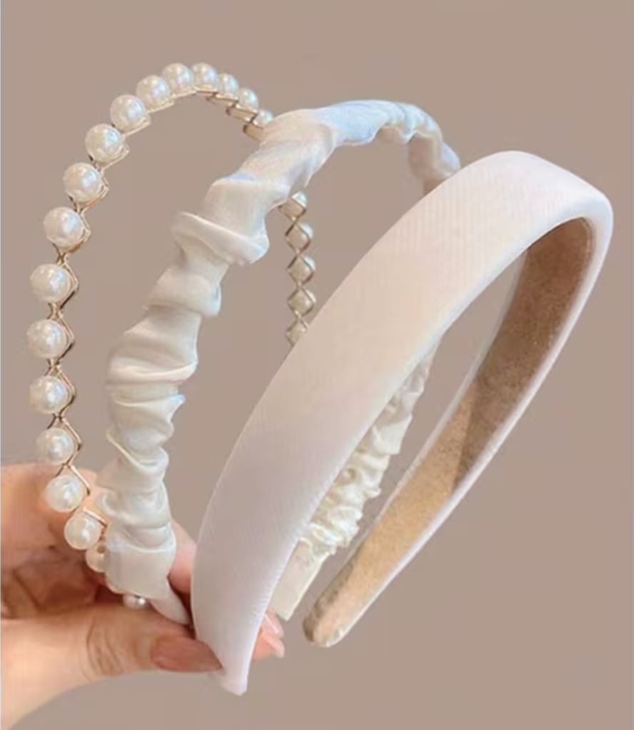 Cloud Dancer white holiday gifts headband