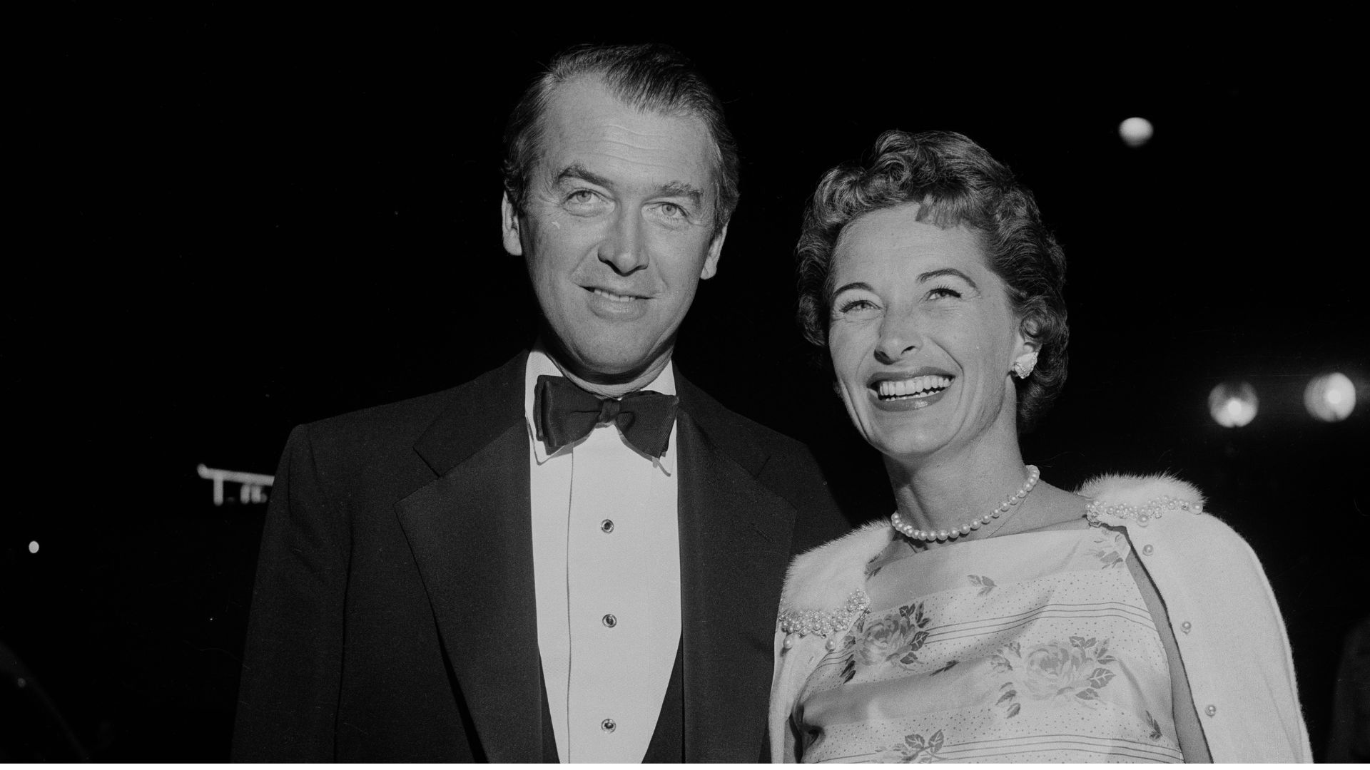 Jimmy Stewart and Gloria Hatrick McLean
