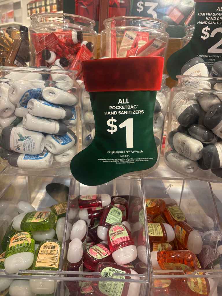 $1 Hand Sanitizers