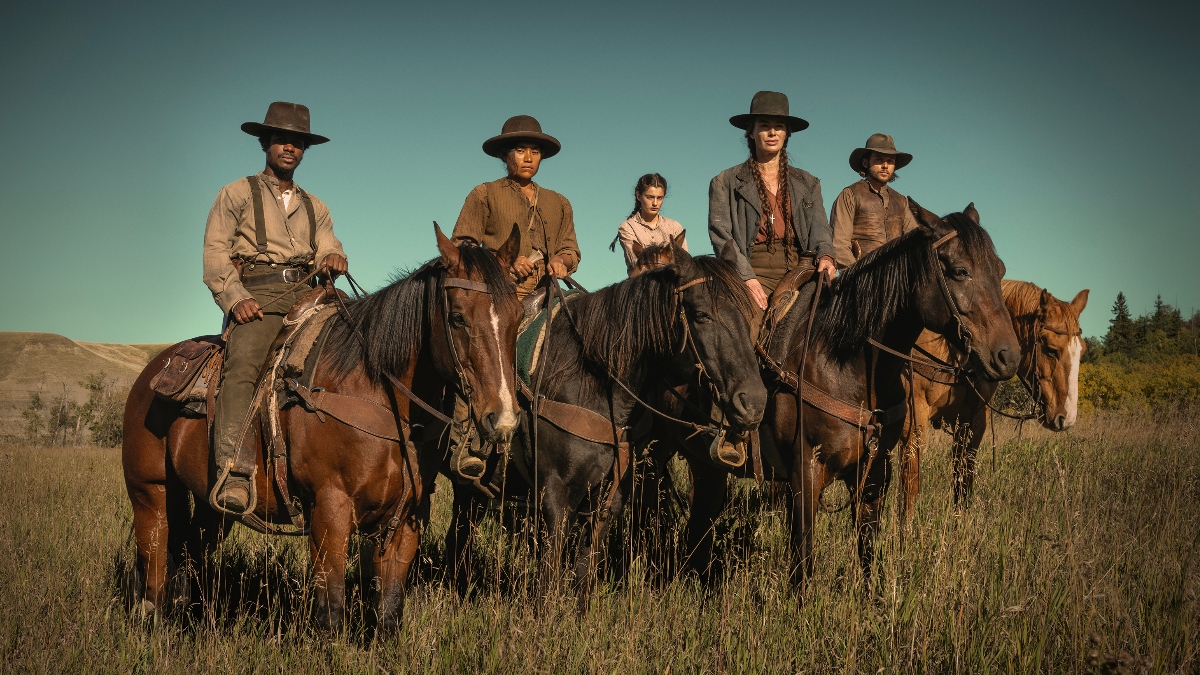 Lamar Johnson as Albert Mason, Natalia del Riego as Lilla Belle, Diana Silvers as Dahlia Teller, Lena Headey as Fiona Nolan, Nick Robinson as Elias Teller, Lamar Johnson, Natalia del Riego, Diana Silvers, Lena Headey, Nick Robinson, The Abandons, 2025