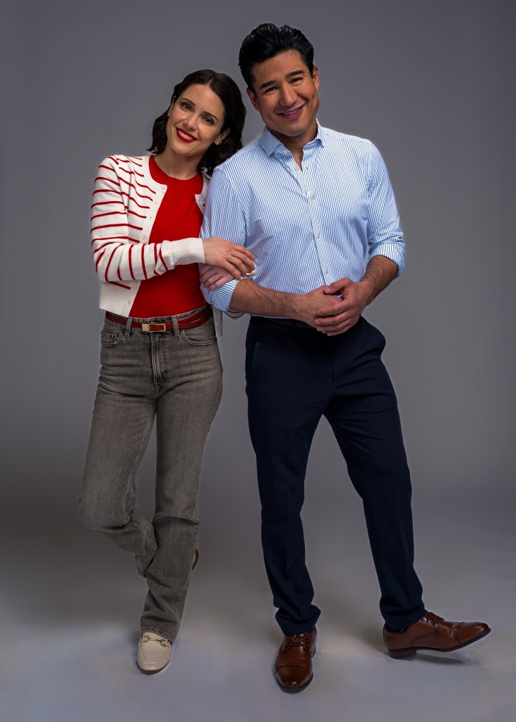 Ali Cobrin and Mario Lopez
