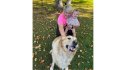 Pam and her granddaughter were saved by their pup