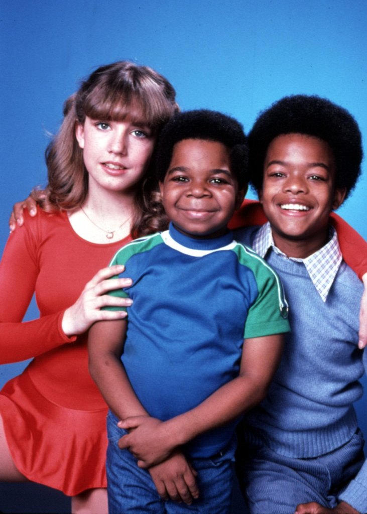 Dana Plato with her Diff'rent Strokes castmates Gary Coleman and Todd Bridges