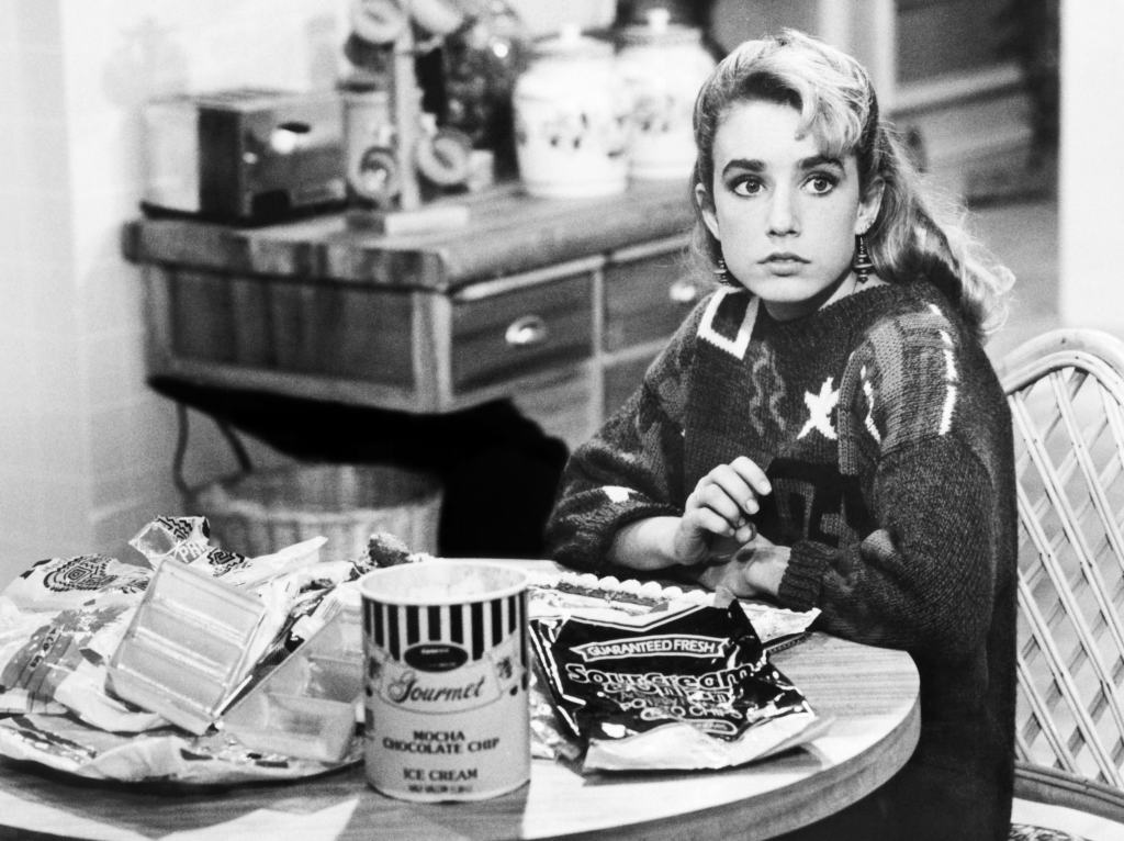 Dana Plato in her final episode of Diff'rent Strokes (1986)