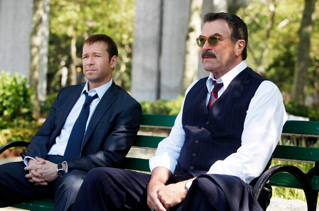 Tom Selleck and Donnie Wahlberg in 'Blue Bloods'