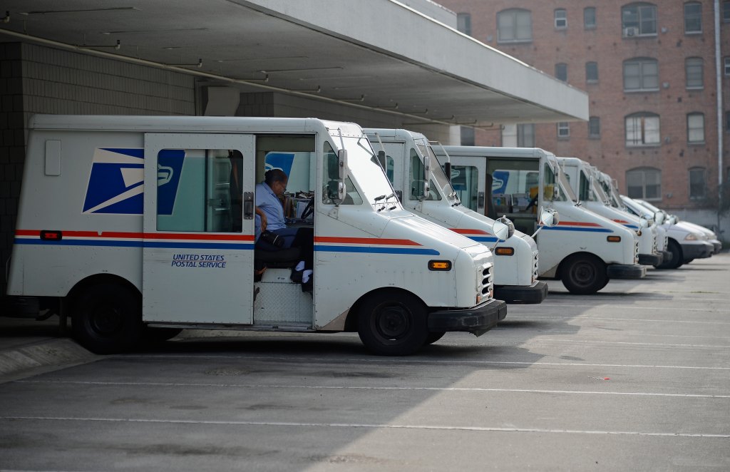 usps trucks