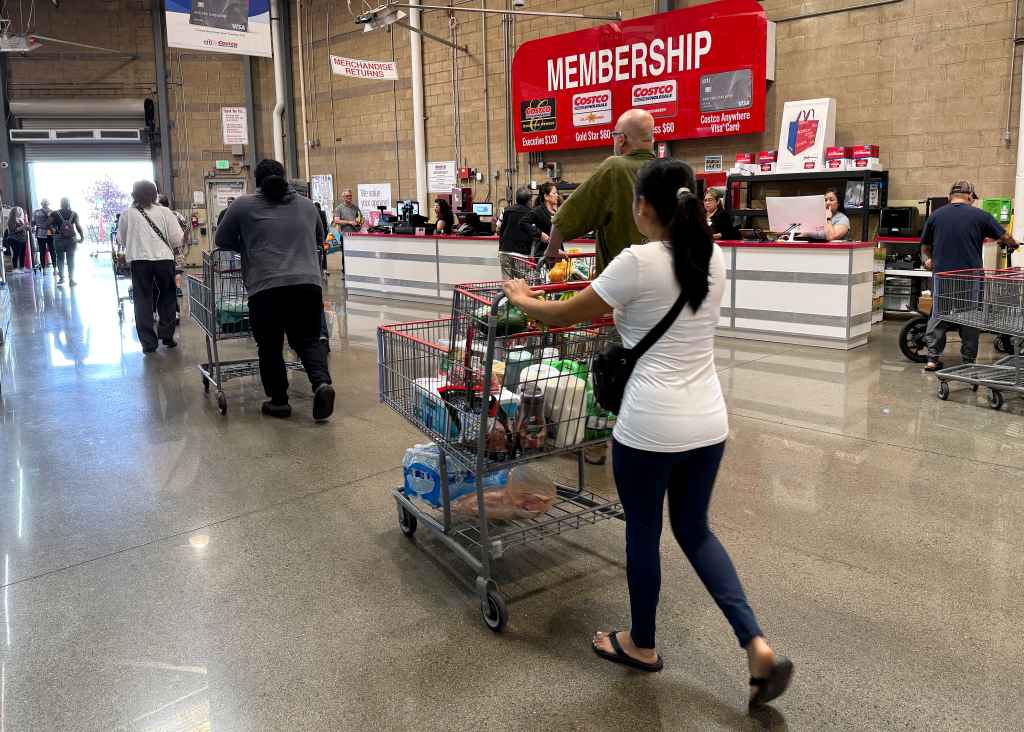 Costco membership counter