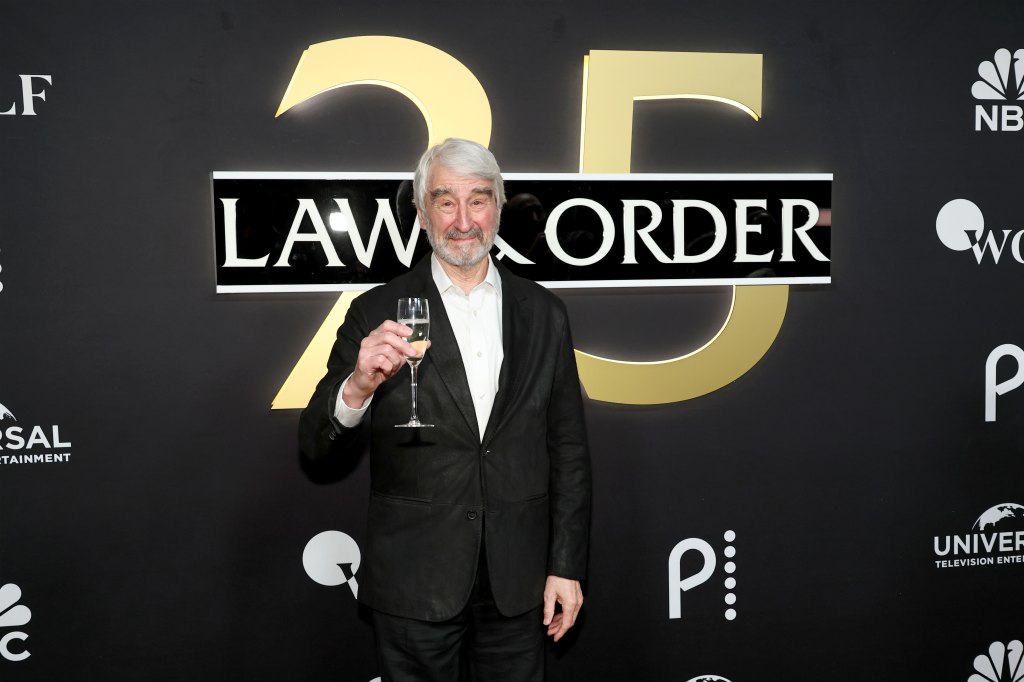 Sam Waterston attends the "Law and Order" 25th Anniversary Celebration on January 06, 2026 in New York City. 
