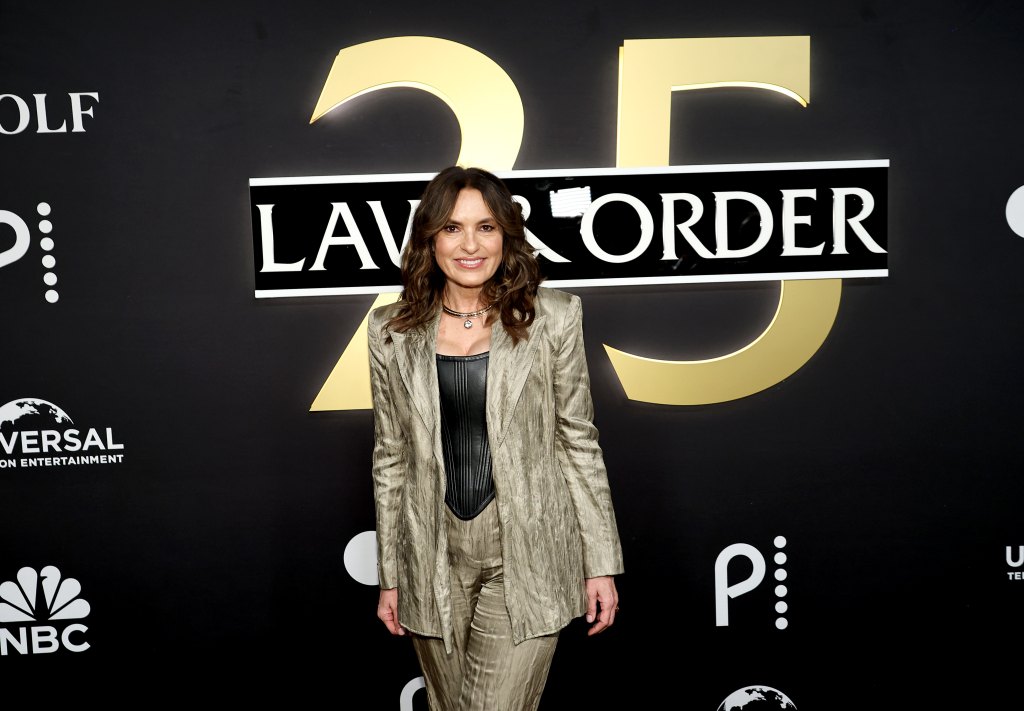 Mariska Hargitay attends the "Law and Order" 25th Anniversary Celebration 
