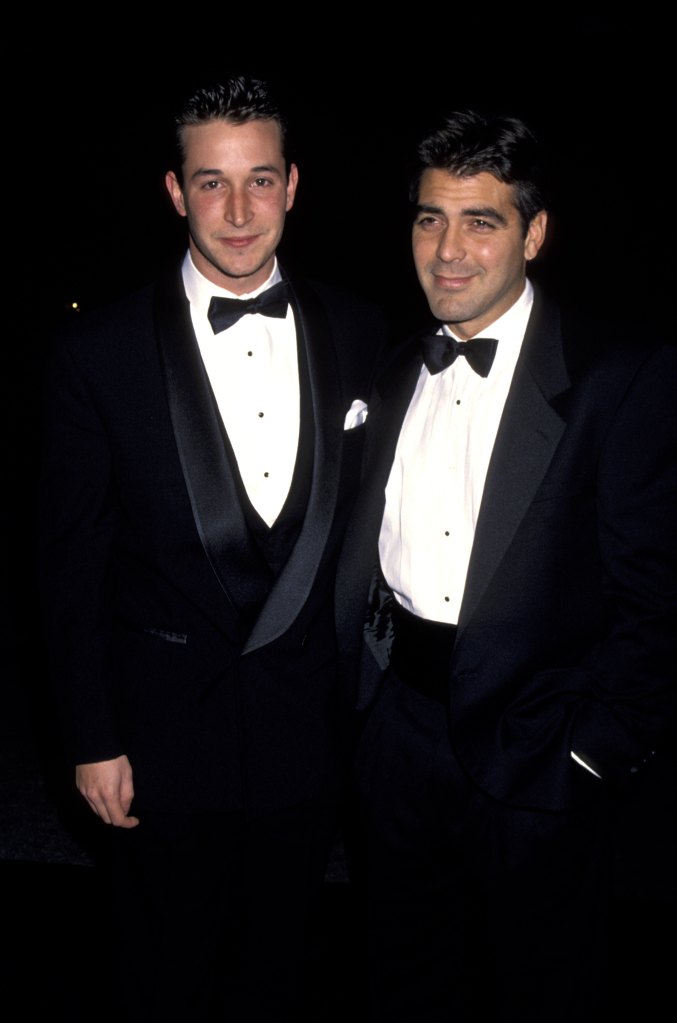 Noah Wyle and George Clooney, 1994