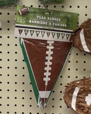 football banner