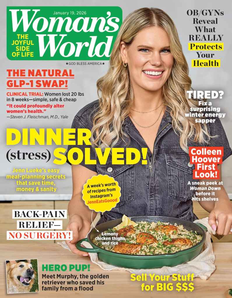 Jenn Lueke Woman's World magazine cover